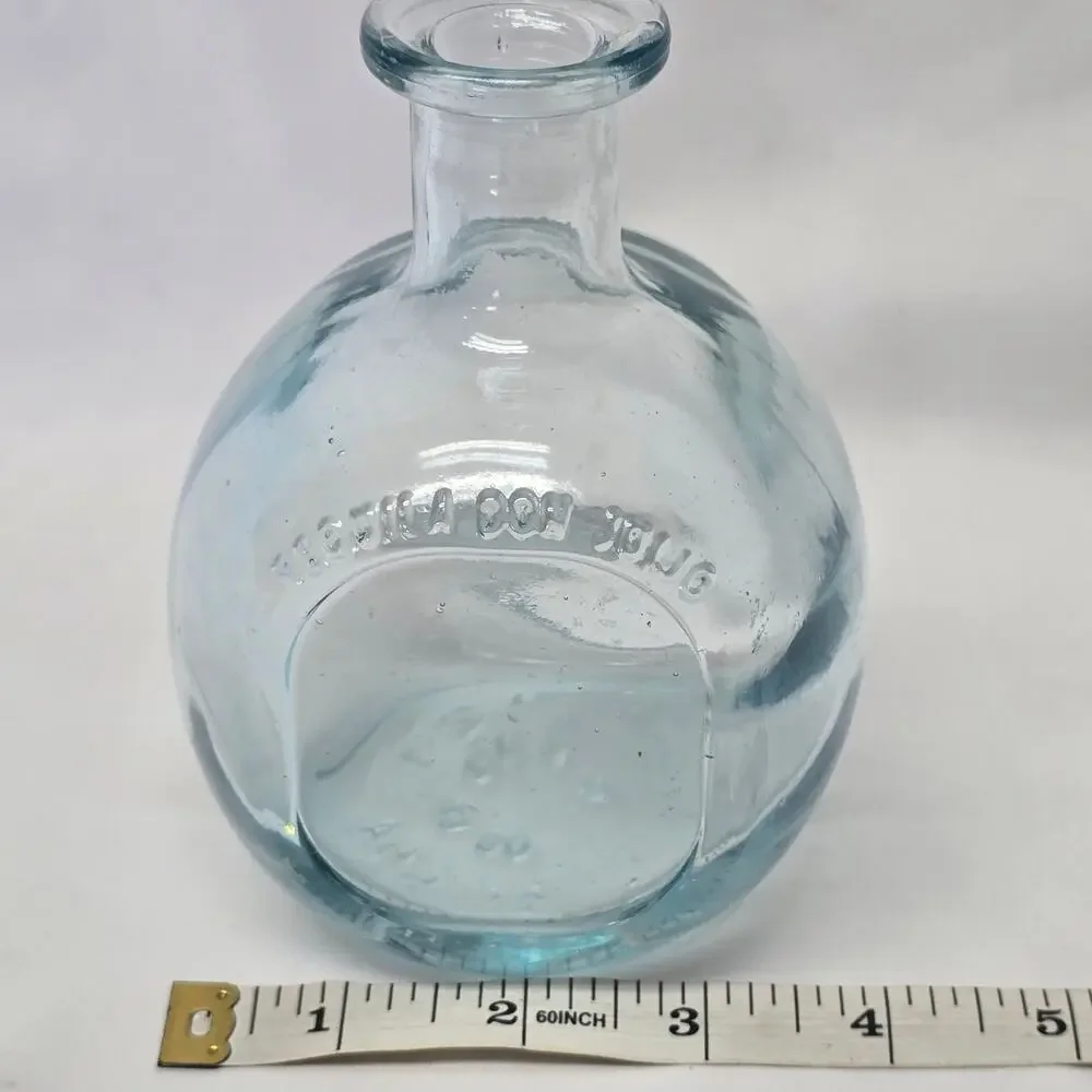 Tequila Don Julio Blanco 750 ML Collectible Glass Bottle Home Decor / Crafting